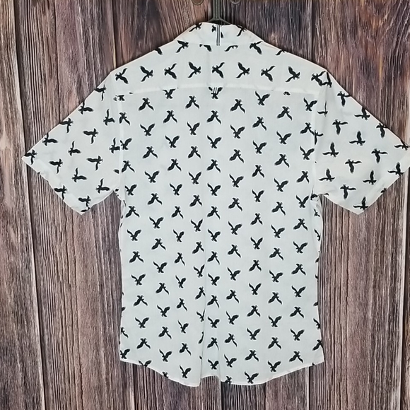 Project Red Men's Hawk Short Sleeve Button Down - Picture 2 of 8